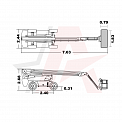 Чертеж Телескопический подъемник Dingli BT20CRT2