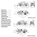 Чертеж Телескопический погрузчик Heli 40THCJ13-CUS (40H88-128S-C3)